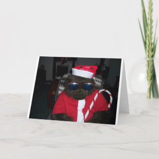 Kerstmis Gorilla Sinterklaas Feestdagen Kaart