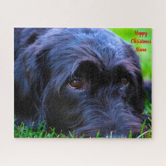 Kerstmis Granny Jigzaag Puzzle Legpuzzel (Horizontaal)