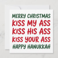 Kerstmis Grappig Prettig Kerstmis Sarcastisch Onbe