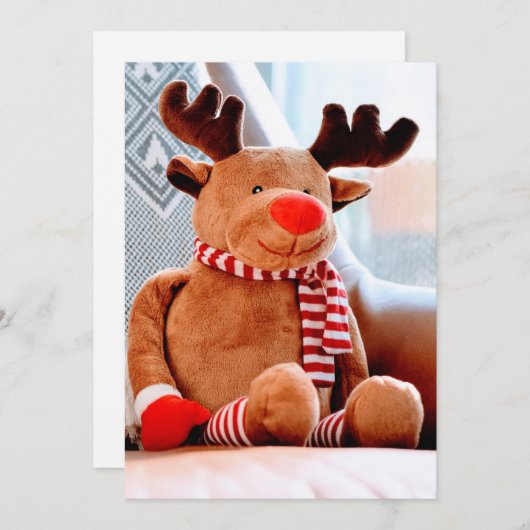 Kerstmis Groet/Vakantie Kaarten (Voorkant / Achterkant)