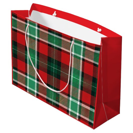 Kerstmis Groot Cadeauzakje (Achterkant Gekanteld)