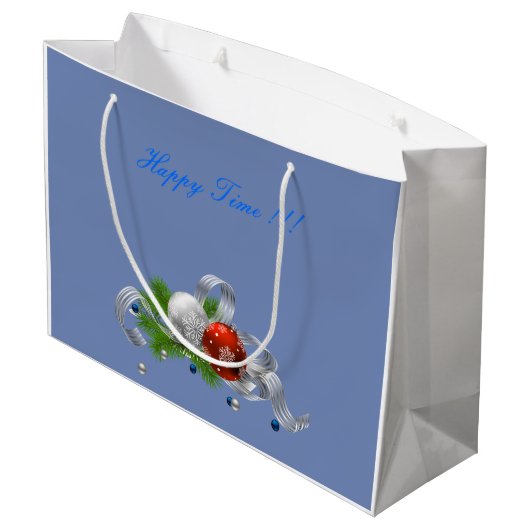 Kerstmis Groot Cadeauzakje (Achterkant Gekanteld)