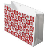 Kerstmis Groot Cadeauzakje (Voorkant Gekanteld)