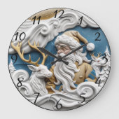 kerstmis grote klok (Voorkant)