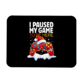 Kerstmis heb ik mijn spel onderbroken om hier te z magneet (Horizontaal)