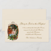 Kerstmis Heilige Familie Jezus Maria Joseph  (Voorkant / Achterkant)