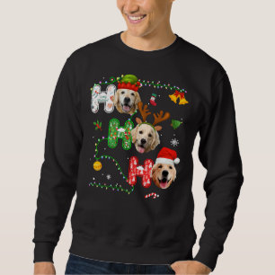 Kerstmis Ho Ho Golden Retriever 351 Trui