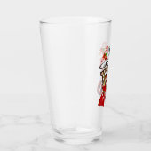 Kerstmis Ho Ho Modern Festive Feestdagen Glas (Rechts)