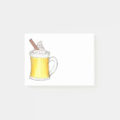 Kerstmis: Holiday Egg Nog Eggnog Post-its Post-it® Notes (Voorkant)