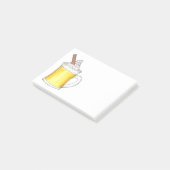 Kerstmis: Holiday Egg Nog Eggnog Post-its Post-it® Notes (Schuin)