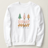 Kerstmis Holly Jolly Vibes Trui (Design voorkant)