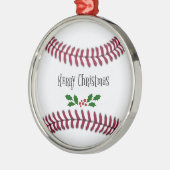 Kerstmis honkbal metalen ornament (Links)
