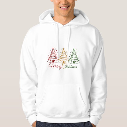 Kerstmis Hoodie (Voorkant)