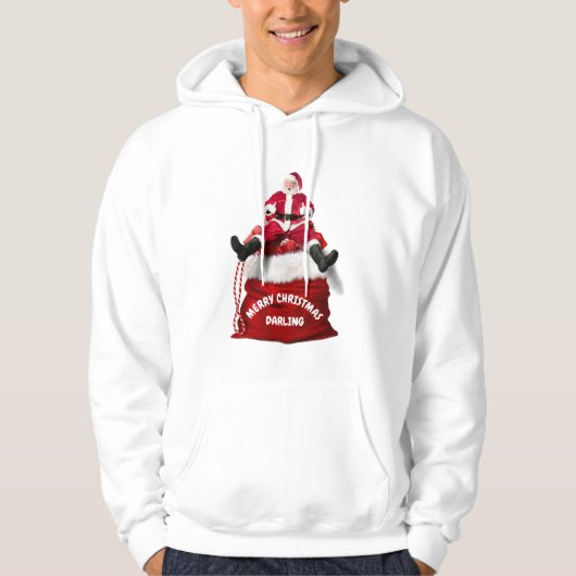 Kerstmis Hoodie (Voorkant)