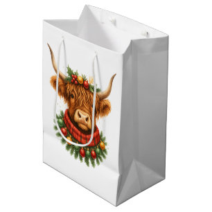 Kerstmis Hoogland Koe Medium Cadeauzakje