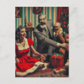 Kerstmis horror briefkaart (Voorkant)