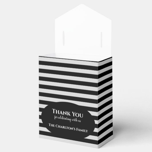 Kerstmis Housewarming Party Winter in New England Bedankdoosjes (Geopend)