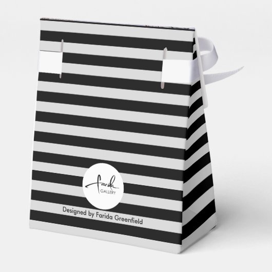 Kerstmis Housewarming Party Winter in New England Bedankdoosjes (Achterkant)