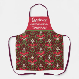 Kerstmis Hulst Keuken Naam Schort