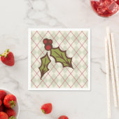 Kerstmis Hulst Servetten (Insitu)