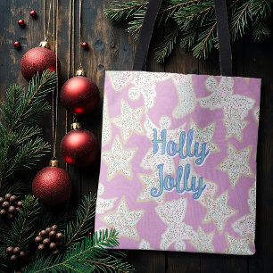 Kerstmis Hulst Vrolijke Traditionele Koekjes Patro Draagtas