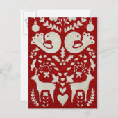 Kerstmis II Feestdagenkaart (Voorkant / Achterkant)