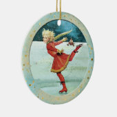 Kerstmis  ijsberen keramisch ornament (Rechts)