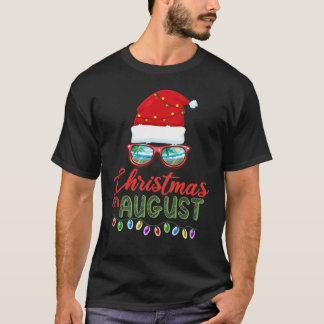 Kerstmis in augustus t-shirt