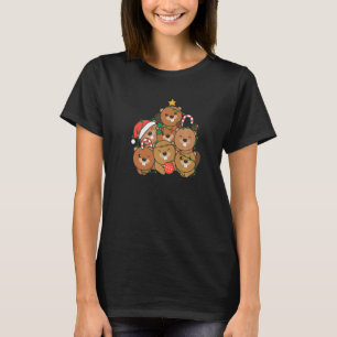 Kerstmis in Beaver T-shirt