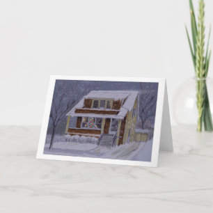 Kerstmis in Buffalo-briefkaart Feestdagen Kaart