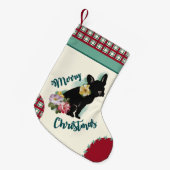 Kerstmis in Bulldog Kleine Kerstsok (Voorkant (Hangend))