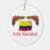 Kerstmis in Colombia Keramisch Ornament (Links)