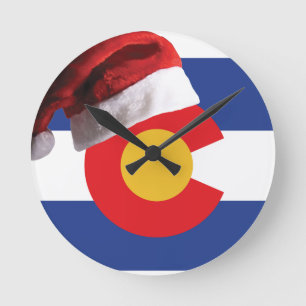 Kerstmis in Colorado Ronde Klok