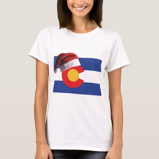 Kerstmis in Colorado T-shirt (Voorkant)