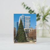 Kerstmis in Dallas Feestdagenkaart (Staand voorkant)