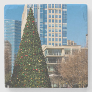 Kerstmis in Dallas Stenen Onderzetter