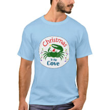 Kerstmis in de Cove volwassenen T-shirt (lichte kl