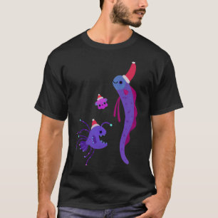 Kerstmis in de diepzee t-shirt