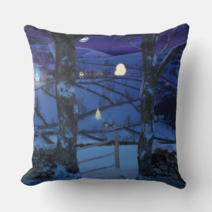 Kerstmis in de Glen Pillow Kussen