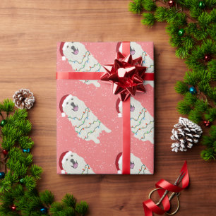 Kerstmis in de Grote Pyreneeën Cadeaupapier