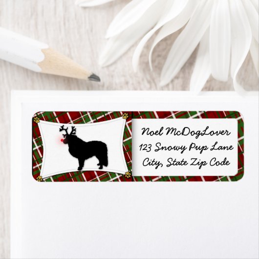 Kerstmis in de Grote Pyreneeën Etiket (Insitu)