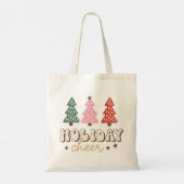 Kerstmis in de kronendronkdag tote bag (Achterkant)