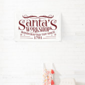 Kerstmis in de Noordpool Spandoek (Insitu)