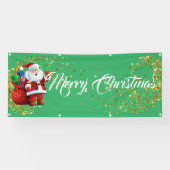 Kerstmis in de openlucht spandoek (Horizontaal)