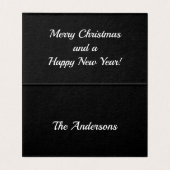 Kerstmis in de South Water Reflections Kaart (Binnenkant ongevouwen)