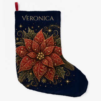 Kerstmis in de sterren | Poinsettia Grote Kerstsok