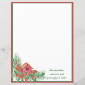 Kerstmis in de waterverf (Voorkant)