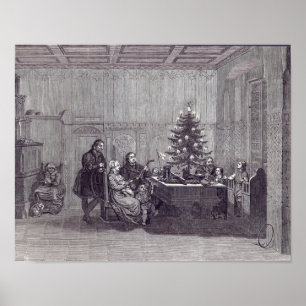 Kerstmis in Duitsland Poster