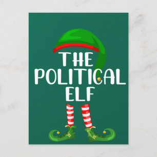 Kerstmis in een bijpassende gezinsgroep De Politie Briefkaart
