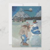 Kerstmis in Harlysville Bedankkaart (Voorkant)